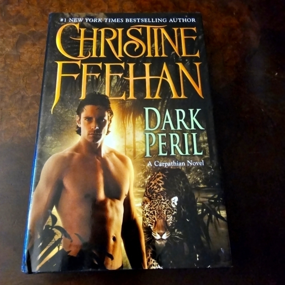 Dark Peril (A Carpathian Novel) Christine Feehan, Hardcover, Paranormal Romance